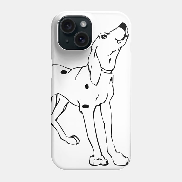 I Love my dog Phone Case by ImedZnd