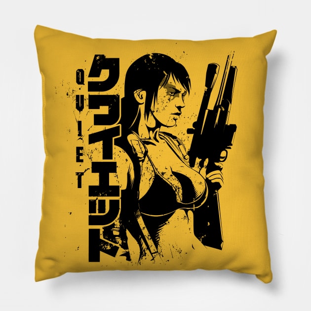 084 Quiet Jap Pillow by Yexart