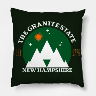 The Granite State, New Hampshire Pillow