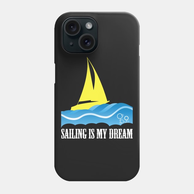 sailing Phone Case by ktvshobbies