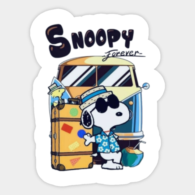 Snoopy forever - Snoopy - Sticker