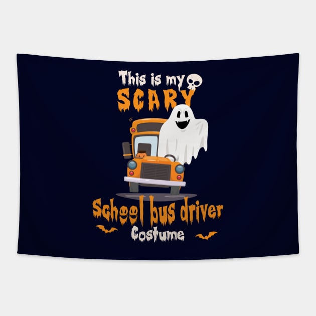 School bus driver Tapestry by Didier97