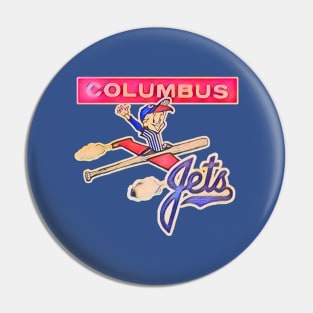 Columbus Jets Baseball Pin