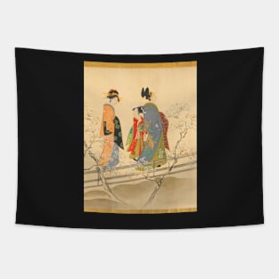 Beautiful japanese women Tapestry