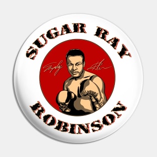 Sugar Ray Robinson Pin