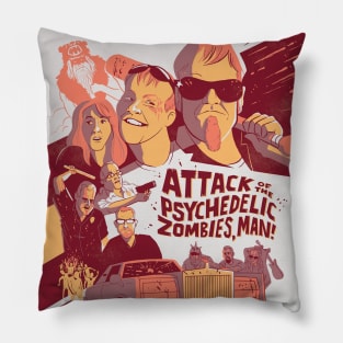 Attack of the Psychedelic Zombies, Man! Pillow