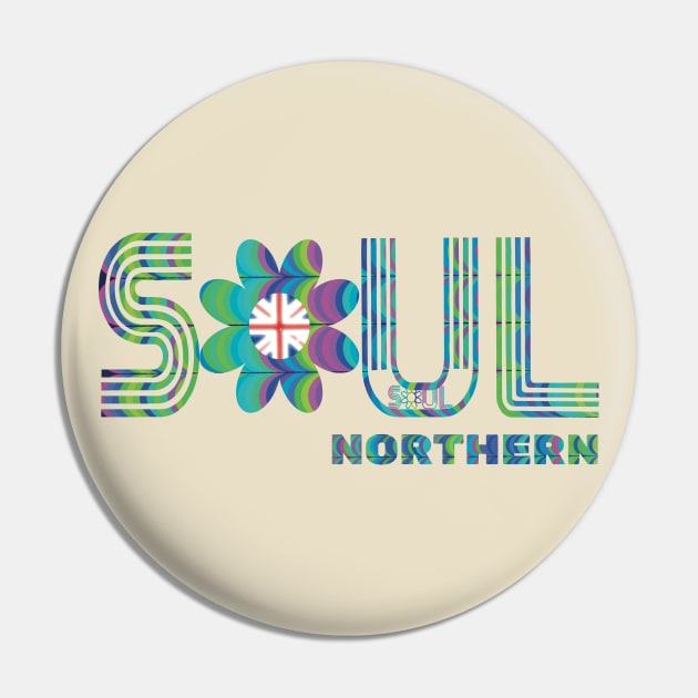 Northern Soul Pin by KateVanFloof