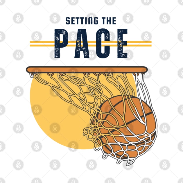 Setting The Pace Basketball in Net by Setting The Pace A Pacers Podcast