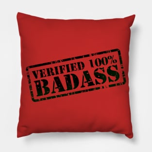 Verified 100% Badass Pillow