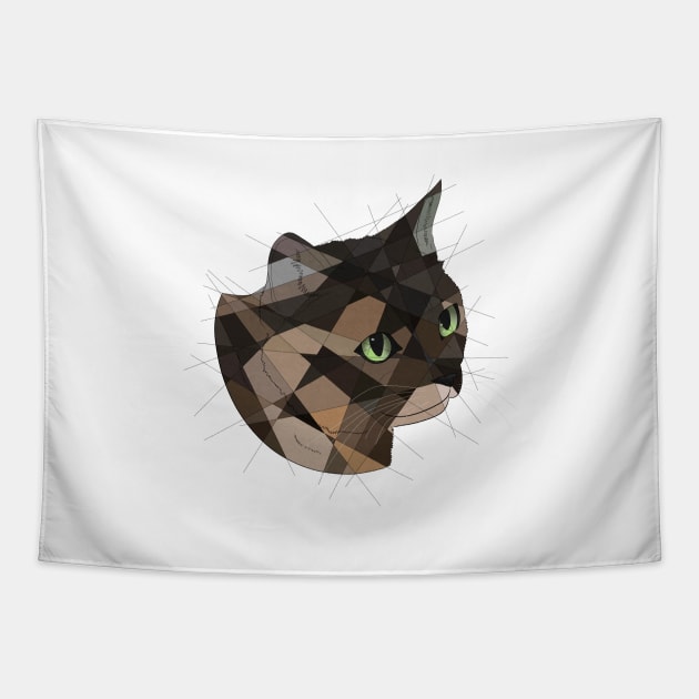 Tortie Tapestry by Blacklightco