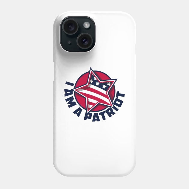 I Am a Patriot Phone Case by MarkSeb