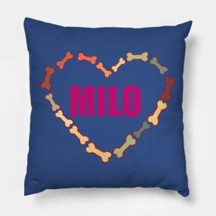 MILO YOUR FURRY FRIEND. DOGGIE GIFTS Pillow