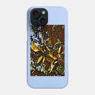 Orange Leaves Phone Case