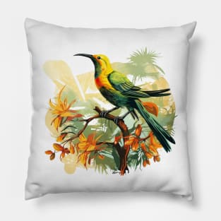 Sunbird Pillow