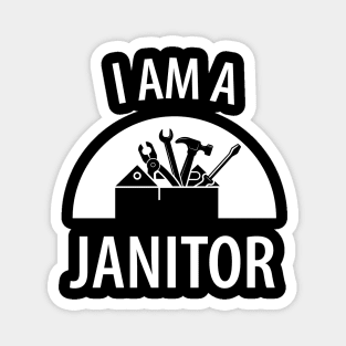 Caretaker Janitor Magnet