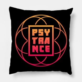 Psytrance - Electronic Music Trance Raver EDM Pillow