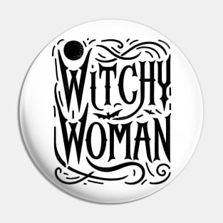 Witchy Woman Pin