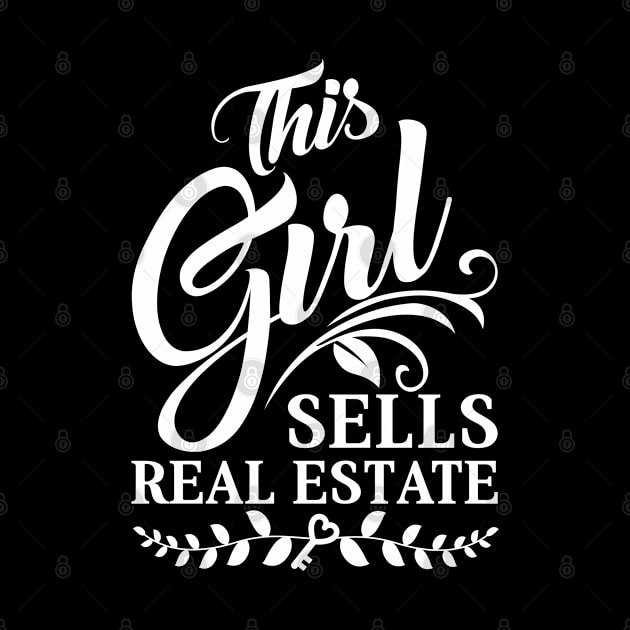 Floral This Girl Sells Real Estate by ArtedPool