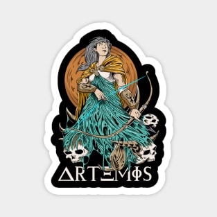 Greek goddess vintage illustration Magnet