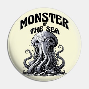 Monsters of the sea Pin