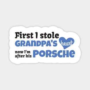 Grandpa's Porsche Magnet