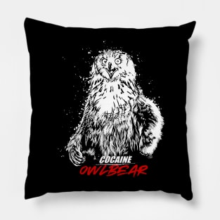 Cocaine Owlbear Pillow