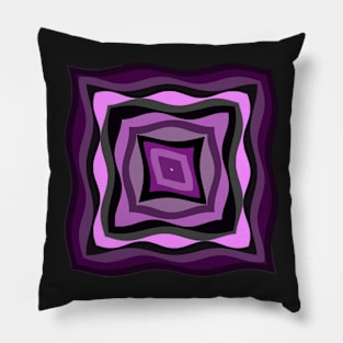 Stylish square wave pattern design Pillow