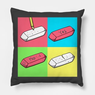 Eraser Life Pillow