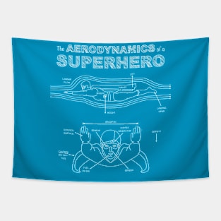 Aerodynamics of a Superhero Tapestry