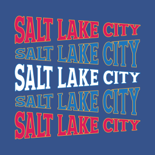 NATIONAL TEXT ART USA SALT LAKE CITY T-Shirt