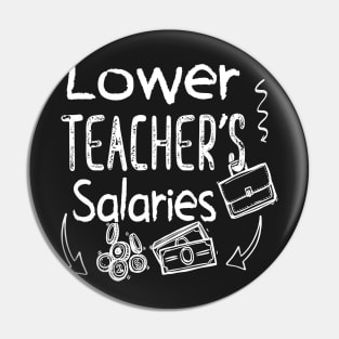 Lower Teacher Salaries Abroad - Cool Pin