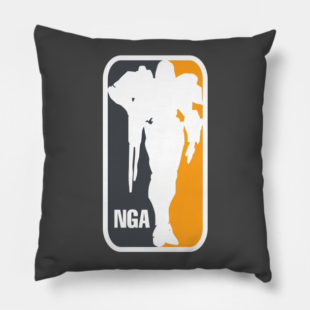 NGA Overwatch - Pharah (Alternate) Pillow by Hippocrite