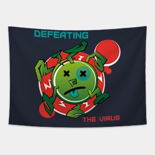 DefeatingTheVirus Tapestry