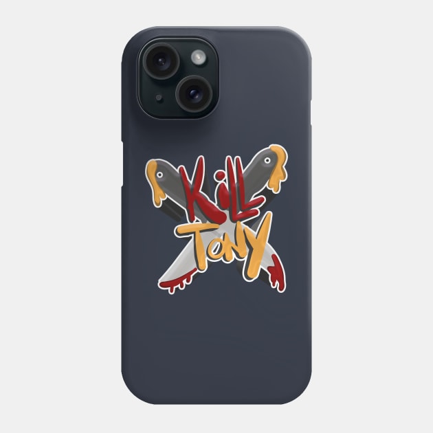 Kill Tony Podcast Logo With Knives Out Phone Case by Ina