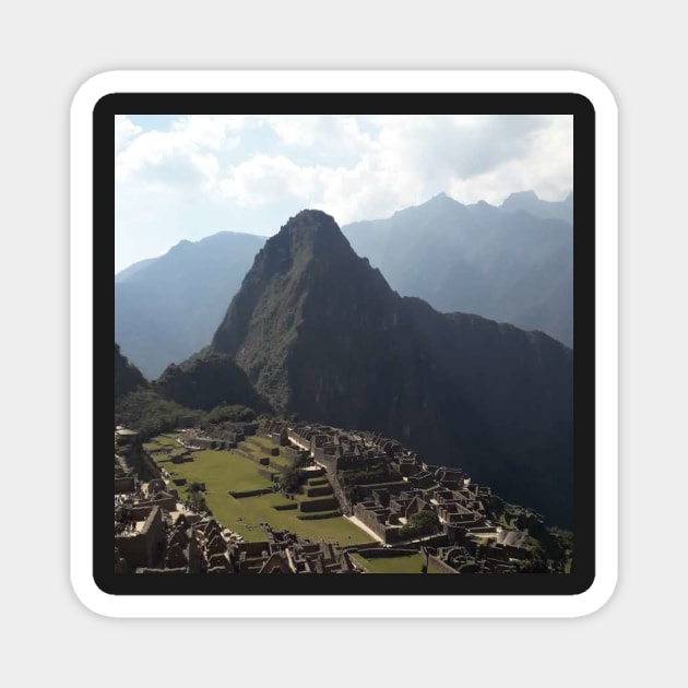 Machu Picchu Magnet by diffrances