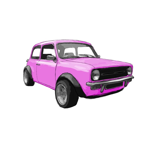 Yet Another Classic Mini Pink by jdm1981