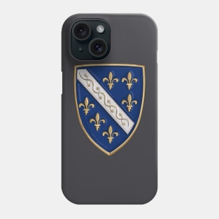 BOSNIAN ROYALTY v1 (Bosnian Kingdom, Kraljevina Bosna) Phone Case