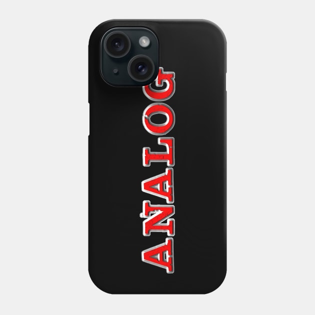 Analog Chiseled Phone Case by Analog Designs