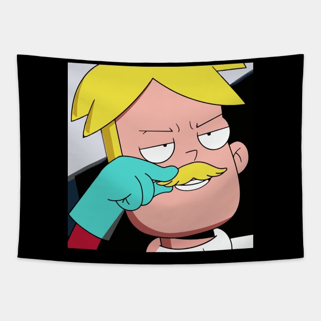 Amazing Mustache Tapestry by lightbulbmcoc