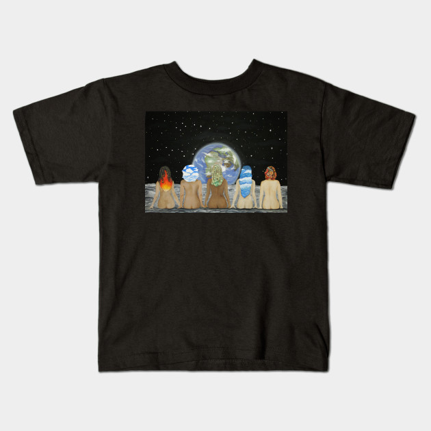 Mother Nature Space Kids T Shirt Teepublic