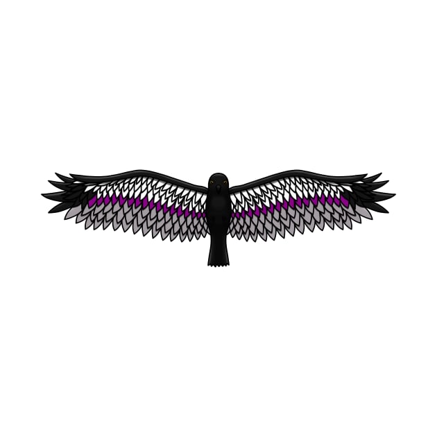 Fly With Pride, Raven Series - Demisexual by StephOBrien