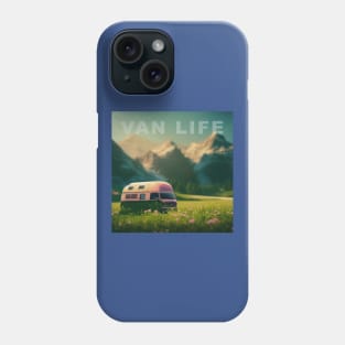 Van Life Camper RV Outdoors in Nature Phone Case