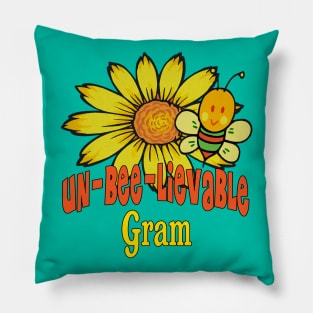 Unbelievable Gram Sunflowers and Bees Pillow