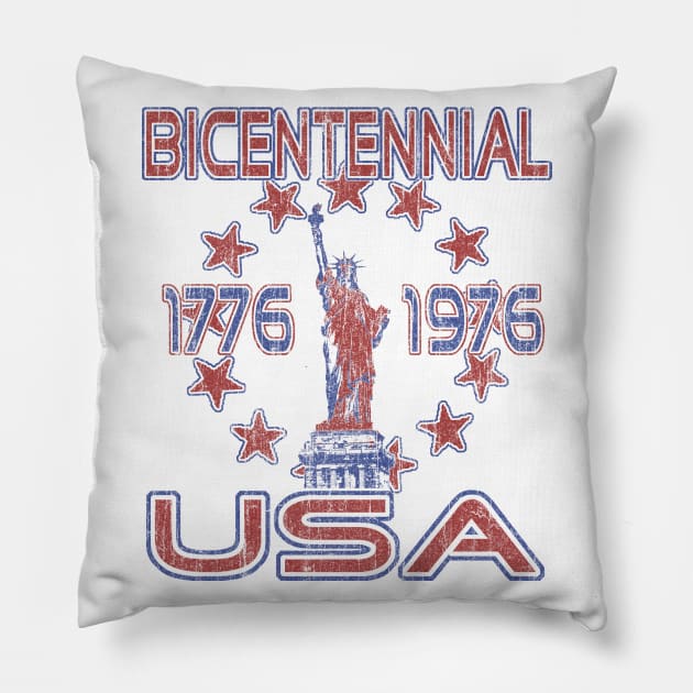 '76 Bicentennial Pillow by Atomic Blizzard