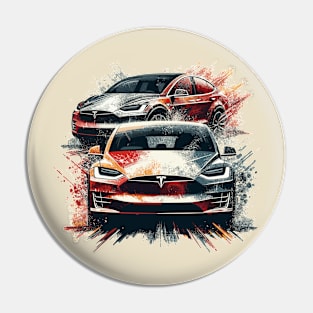 Tesla Model X Pin