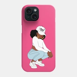 Black Woman Slay, Black Girl Magic Phone Case