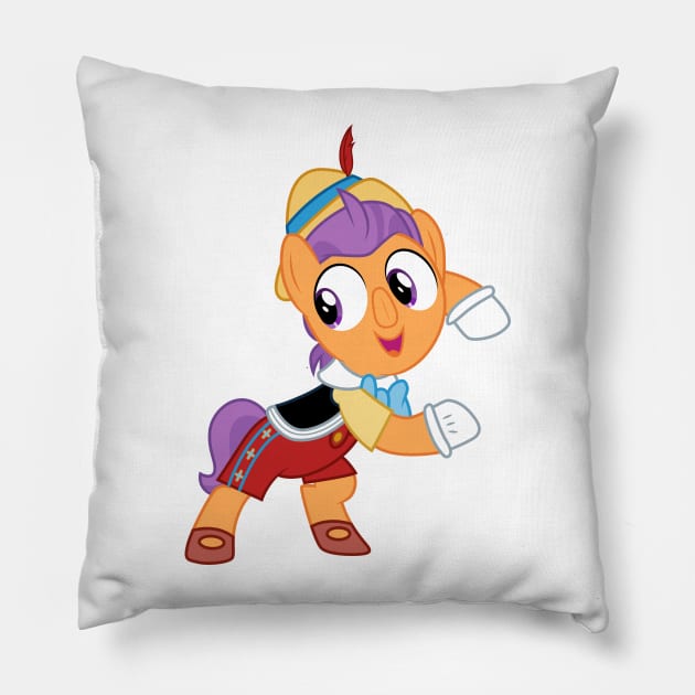 Tender Taps as Pinocchio Pillow by CloudyGlow