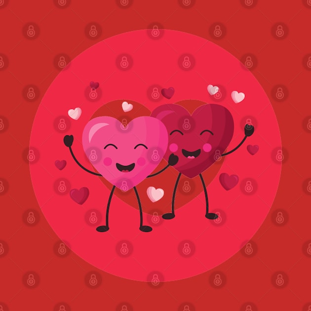 Happy Hearts by ShubShank