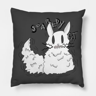 Scaredy Cat Pillow