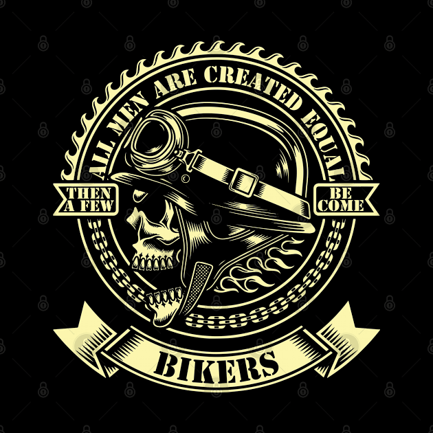 All Men Created Aqual Bikers by TwoLinerDesign